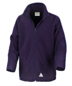 Core junior microfleece jacket
